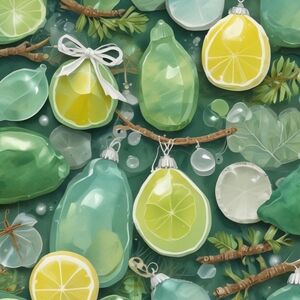 Lemon and Lime Art Print